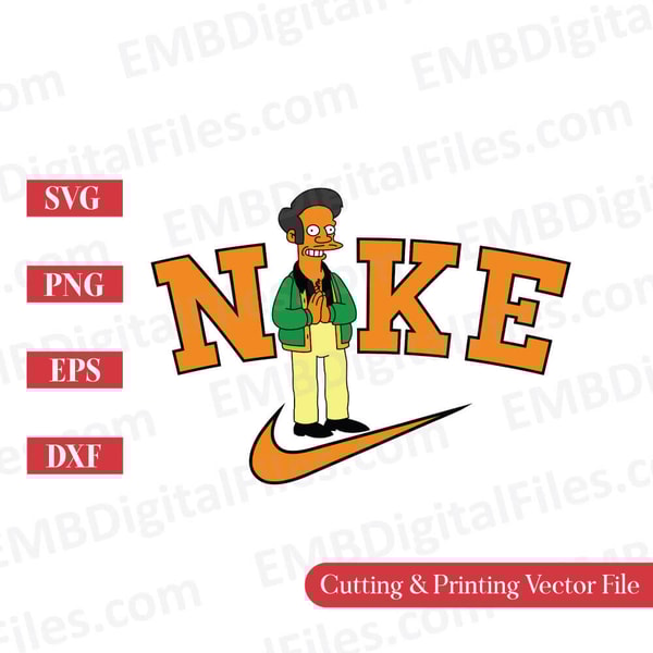 Apu Nahasapeemapetilon The Simpsons character SVG for cricut | Inspire ...