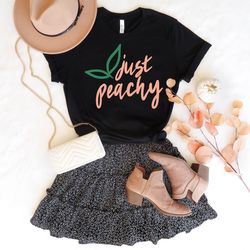 just peachy shirt png, everything is just peachy, summer shirt png, summer shirt pngs for women, beach shirt png, beach