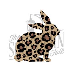Cheetah Bunny PNG File, Sublimation Design, Digital Download, Sublimation Designs Downloads, Easter