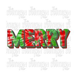 Merry Sublimation Design, PNG File, Digital Download, Sublimation Designs Downloads, Tie dye, Christmas Designs