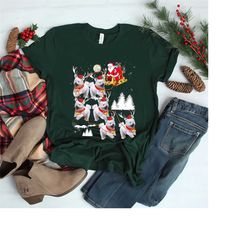 funny santa riding maltese dog christmas xmas t shirt, maltese dog christmas sweatshirt, maltese dog merry christmas swe