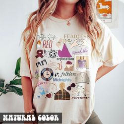 ts the eras tour 2023 shirt, ts tour 2023 shirt, midnights concert shirt, swiftie merch shirt, taylor's version shirt