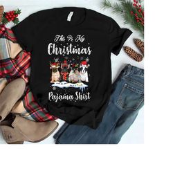 funny french bulldog christmas tree lights t shirt, french bulldog dog christmas sweatshirt, french bulldog merry christ