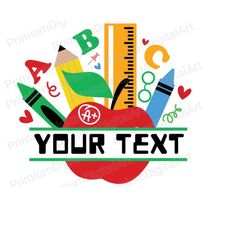 customize teacher name split-monogram png sublimation design download, teacher's day png, back to school png, teacher png, sublimate designs