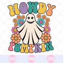 howdy pumpkin svg, howdy pumpkin png, howdy pumpkin halloween shirt, howdy pumpkin shirt svg, western halloween svg, boo svg, halloween svg