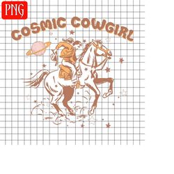 cosmic cowgril png, cosmic space desert cowgirl, cowboy designs downloads, western png, cowgril png, cowgril sublimation, shirt designs png