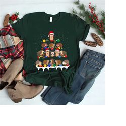 hedgehog christmas tree hedgehog christmas light t shirt, hedgehog christmas shirt,hedgehog christmas sweatshirt, cute h