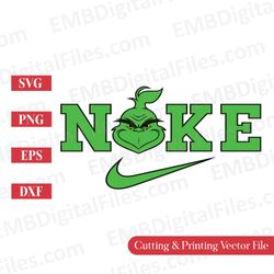 the grinch cartoon character svg for cricut