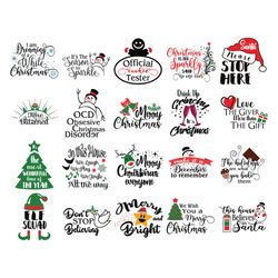 quotes christmas bundle svg, christmas tree svg,ornament svg, merry christmas svg, santa christmas digital download