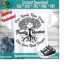 family reunion svg, family shirt, roots run deep svg, reunion svg, svg, family svg, family-rosalieualansellera