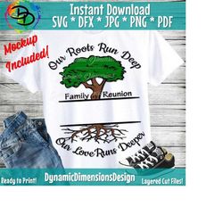family reunion svg, roots run deep svg, reunion svg, svg, family svg, vacation, family reunion shirt, dxf, svg, family name, tribe svg