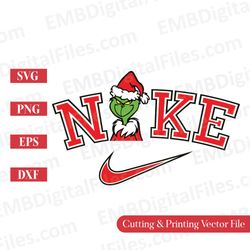 merry christmas the grinch cartoon svg for cricut