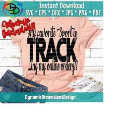 favorite sport, online shopping, funny mom, can we just shop online, black friday, fall shopping quote, women's design, silhouette cricut