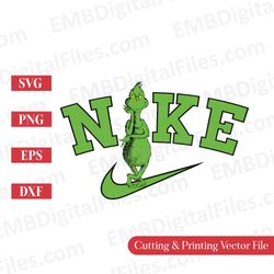 the grinch dr. seuss cartoon svg for cricut
