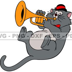 Disney Cat Svg, Kitten Cat Marie Png, Cartoon Customs SVG, EPS, PNG, DXF 171