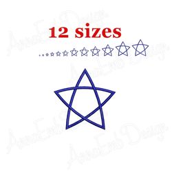 star embroidery design. star machine embroidery. mini embroidery. mini star. basic star.