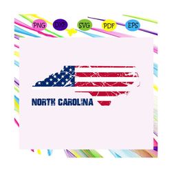 north carolina america flag, independence day svg,american flag, happy 4th of july svg,patriotic svg, independence day g