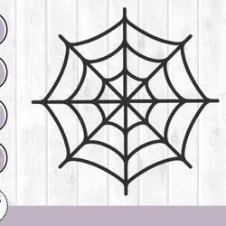 spider web svg, halloween svg, scary svg