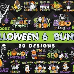 halloween bundle svg 20 designs