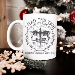 long live mug, ceramic mug 11oz, swiftie mug, i had the time of my life, fighting dragons with you