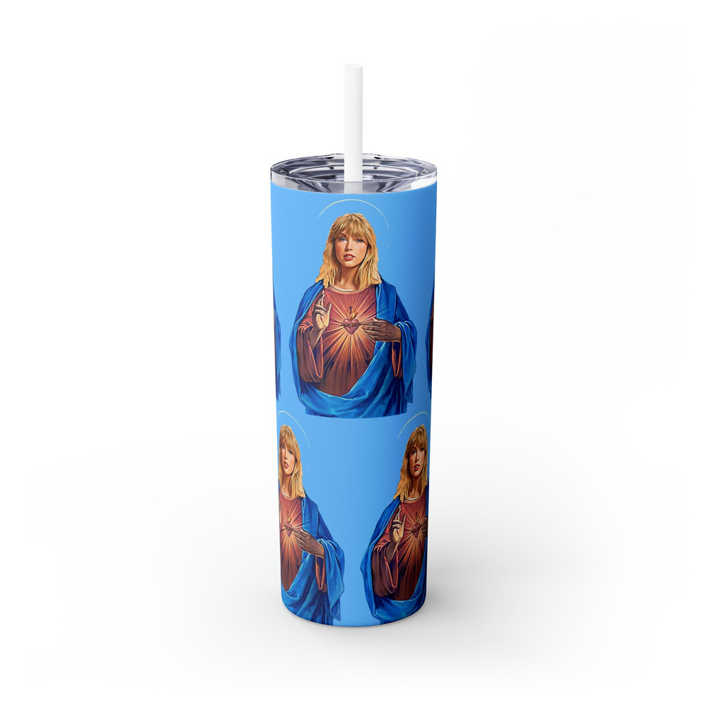 Swiftie Skinny Tumbler with Straw, 20oz  Swiftie Tumbler  Swiftie Gift  Taylor Swift Merch  Swiftie Merch - 2.jpg