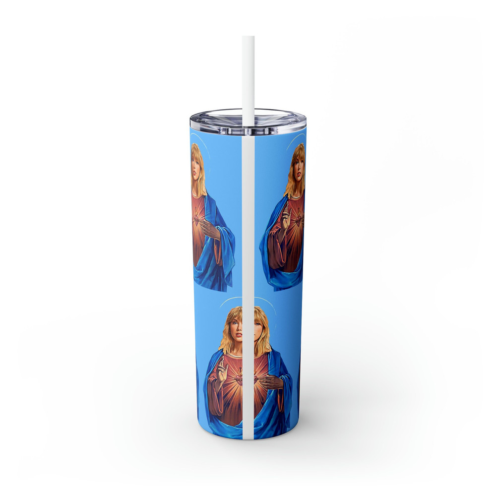 Swiftie Skinny Tumbler with Straw, 20oz  Swiftie Tumbler  Swiftie Gift  Taylor Swift Merch  Swiftie Merch - 4.jpg