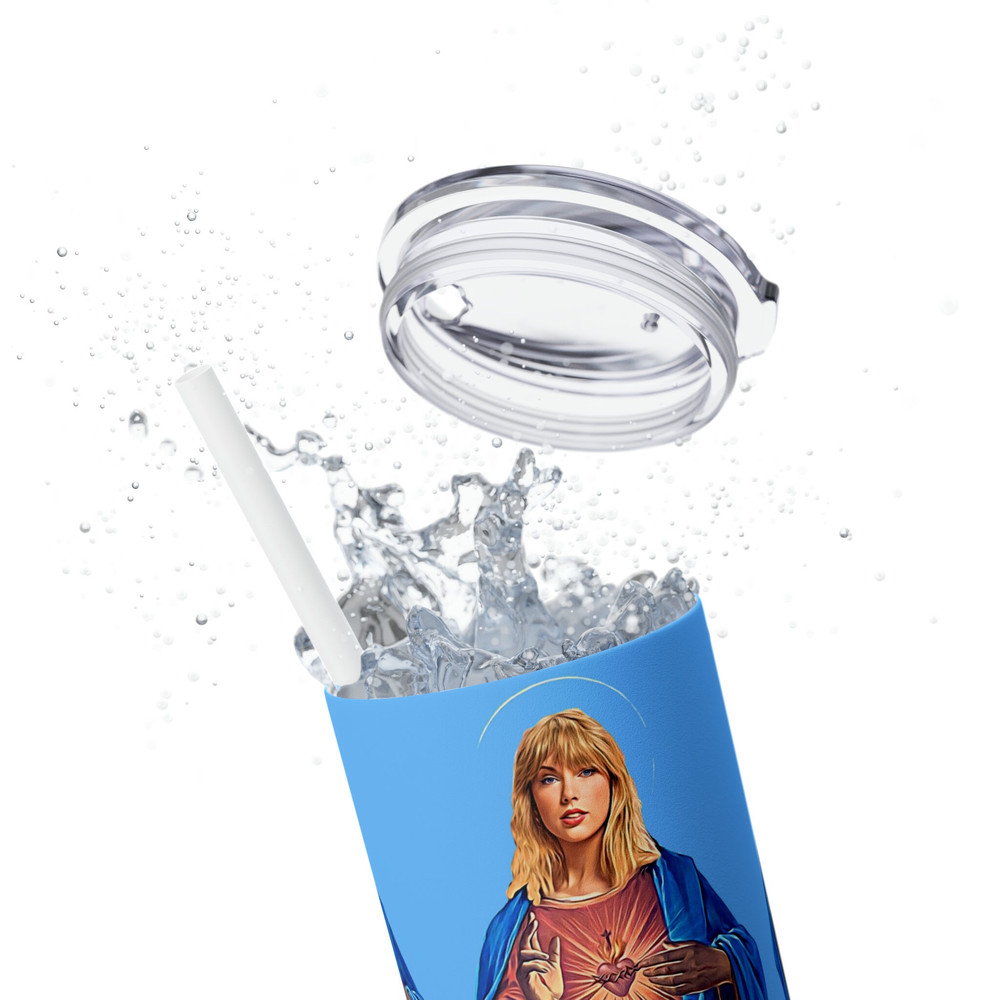 Swiftie Skinny Tumbler with Straw, 20oz  Swiftie Tumbler  Swiftie Gift  Taylor Swift Merch  Swiftie Merch - 6.jpg