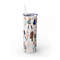 Swiftie Skinny Tumbler with Straw, 20oz  Swiftie Tumbler  Swiftie Gift  Taylor Swift Merch  Swiftie Merch - 5.jpg