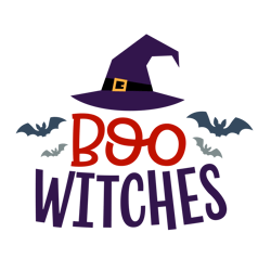 boo witches, halloween svg, halloween sign svg, silhouette, cricut, printing, dxf, eps, png, svg
