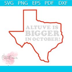 jose altuve is bigger in october mlb playoffs svg cricut file