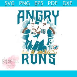 angry runs dolphins mostert and brooks svg download