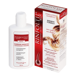 rinfoltil silex shampoo with silicon anti hair loss 200ml / 6.76oz