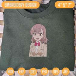 anime inspired embroidery designs, anime character embroidery files, instant download, embroidery machine files