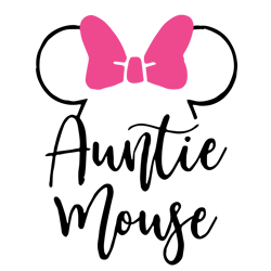 auntie mouse svg, trending svg, auntie svg, auntie mickey svg, minnie auntie svg, minnie mouse svg, digital download