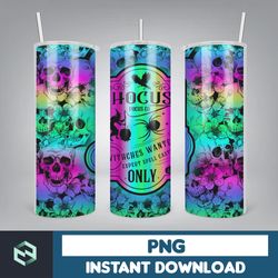 halloween witch 20oz skinny tumbler wrap png, witches sisters, spooky season 20oz tumbler, halloween sisters 20oz skinny