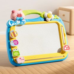children magnetic drawing board kid 4 color drawing pen seal painting tablet early education development toy for 3 girl