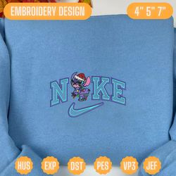 nike x christmas stitch embroidered sweatshirt, cartoon brand character embroidered sweatshirt, custom brand embroidered sweatshirt, best-selling cartoon embroidered sweatshirt, brand character embroidered sweatshirt