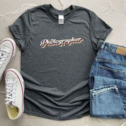 Retro Photographer Shirt, Vintage Photographer Shirt, Photographer Shirt, Photo Lover Shirt, Gift For Photographer,Gift