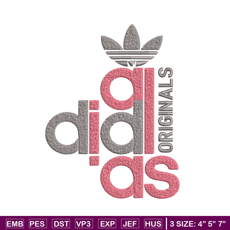Adidas originals Embroidery Design, Adidas Embroidery, Brand Embroidery, Embroidery File, Logo shirt, Digital download.jpg