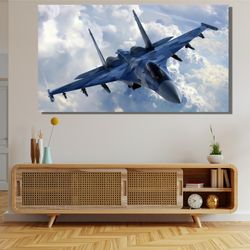 f-16 falcon fighter jet ready to hang canvas,f-16 military plane pattern print,f-16 falcon poster,military fan gift,f-16