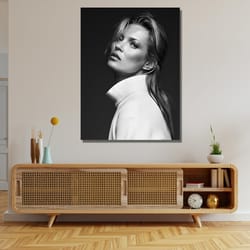kate moss fashion icon ready to hang canvas,kate moss poster fashion print life is joke print fashion poster fashion wal