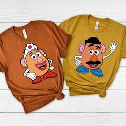mr potato and mrs potato head svg, thankgiving couple turkey svg, halloween svg, thanksgiving family matching svg
