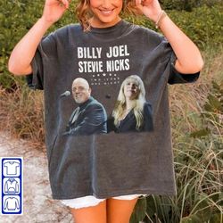 billy joel stevie nick tour tshirt, billy joel tour merch shirt, billy joel 90s retro shirt, 2023 tour shirt 8au03