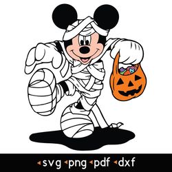 Mickey Skeleton Halloween Night Svg, Disney Svg, Halloween Disney Svg, Mickey Mouse Svg, Pumpkin Halloween Svg