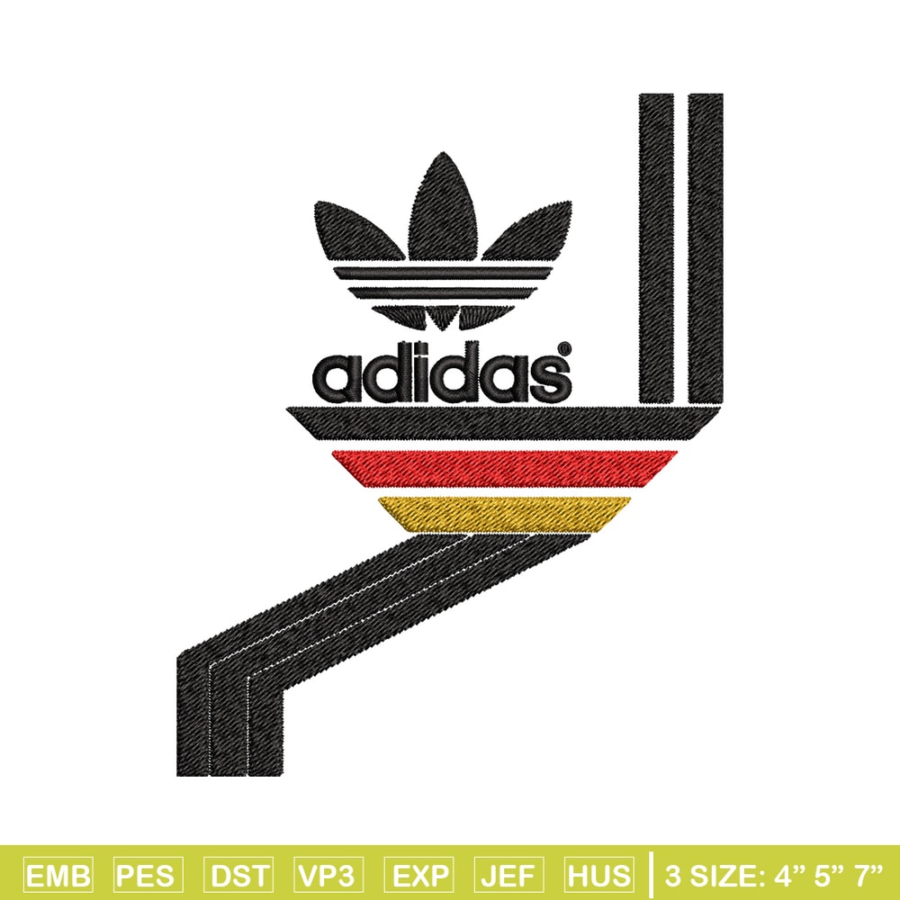 Adidas design Embroidery Design, Adidas Embroidery, Brand Embroidery, Embroidery File, Logo shirt, Digital download.jpg