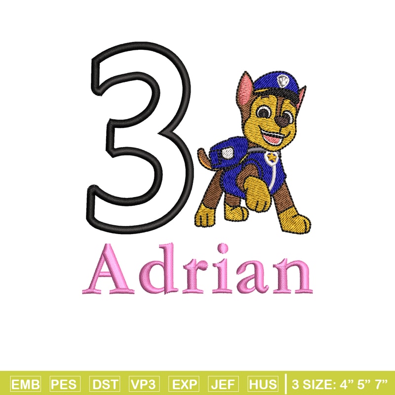 Adrian Logo embroidery design, Adrian Logo embroidery, logo design, embroidery file, logo shirt, Digital download..jpg