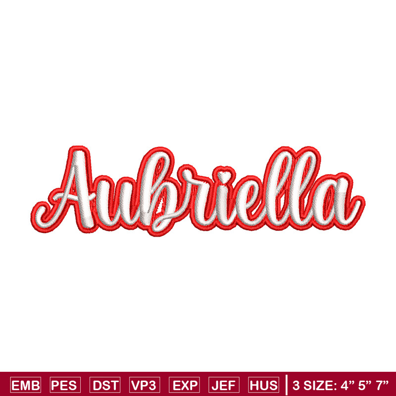 Auhriella embroidery design, Auhriella embroidery, logo design, embroidery file, logo shirt, Digital download..jpg