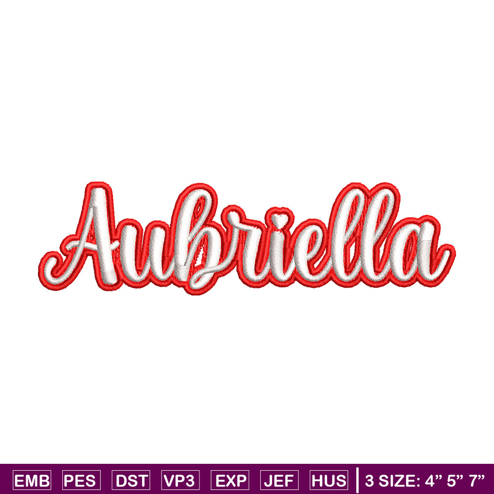 Auhriella embroidery design, Auhriella embroidery, logo design, embroidery file, logo shirt, Digital download..jpg