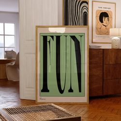 self affirmation poster, aura poster, funky wall decor, y2k digital print, downloadable print, aesthetic art, 70s wall a