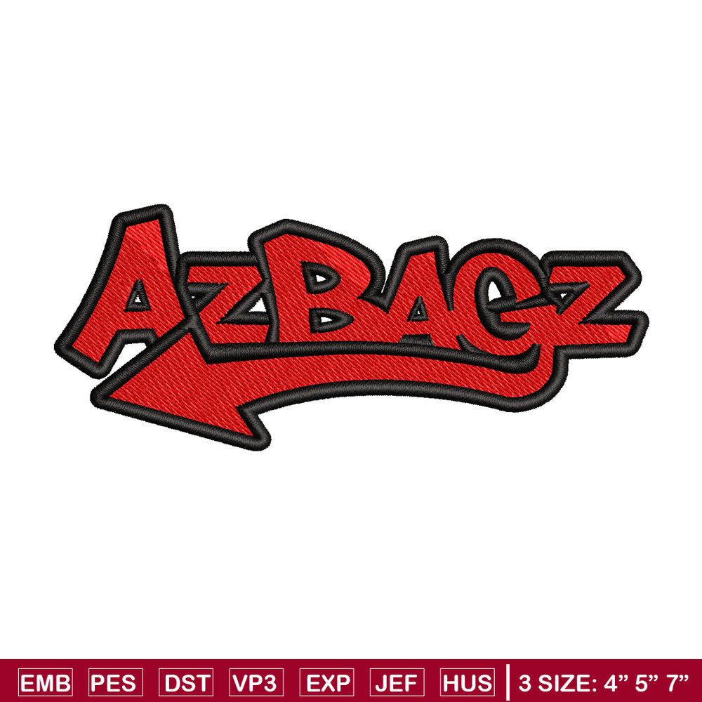 Azbagz logo embroidery design, Azbagz logo embroidery, embroidery file, logo design, logo shirt, Digital download.jpg